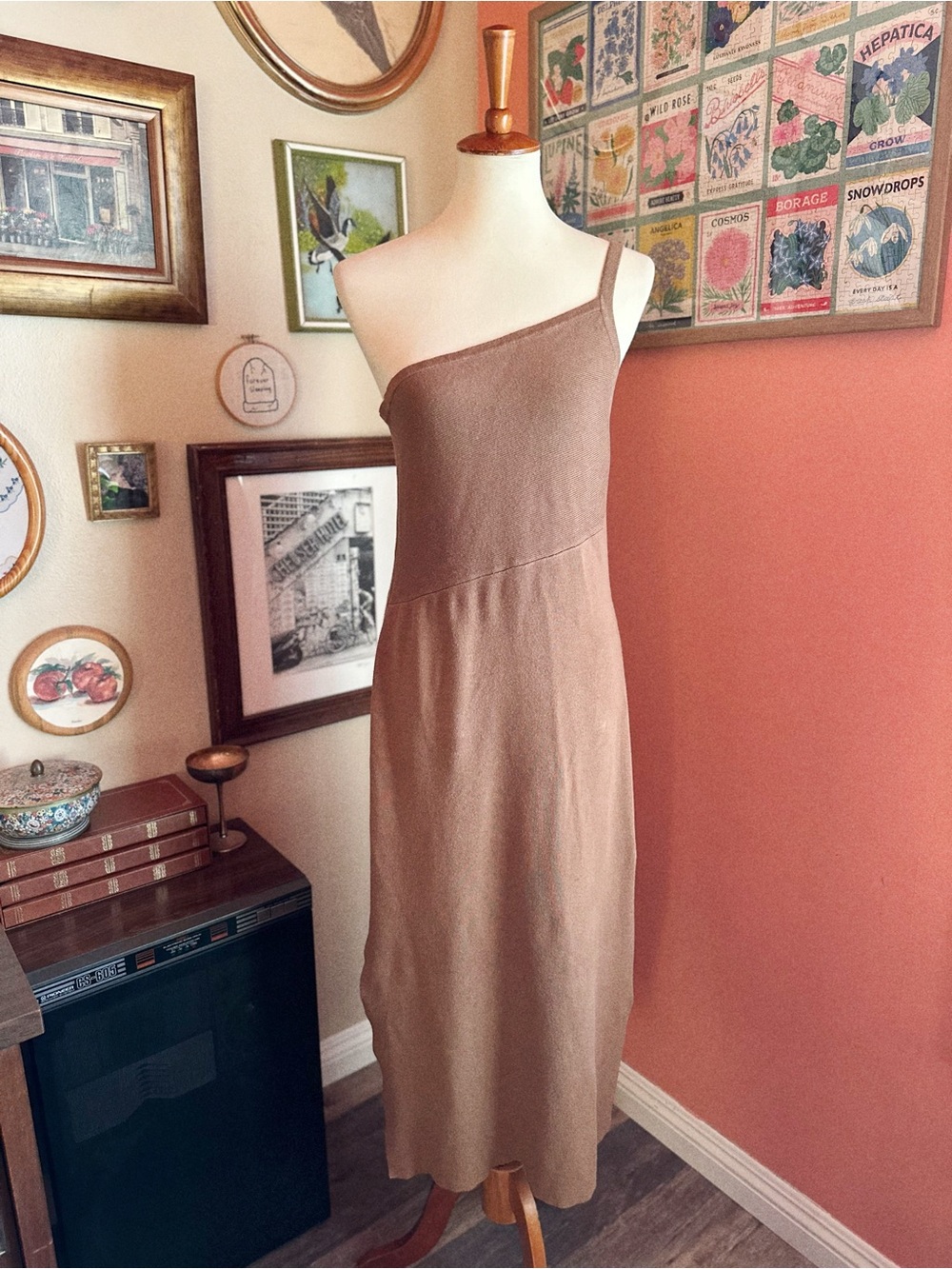 House of Harlow 1960 One Shoulder Midi Dress